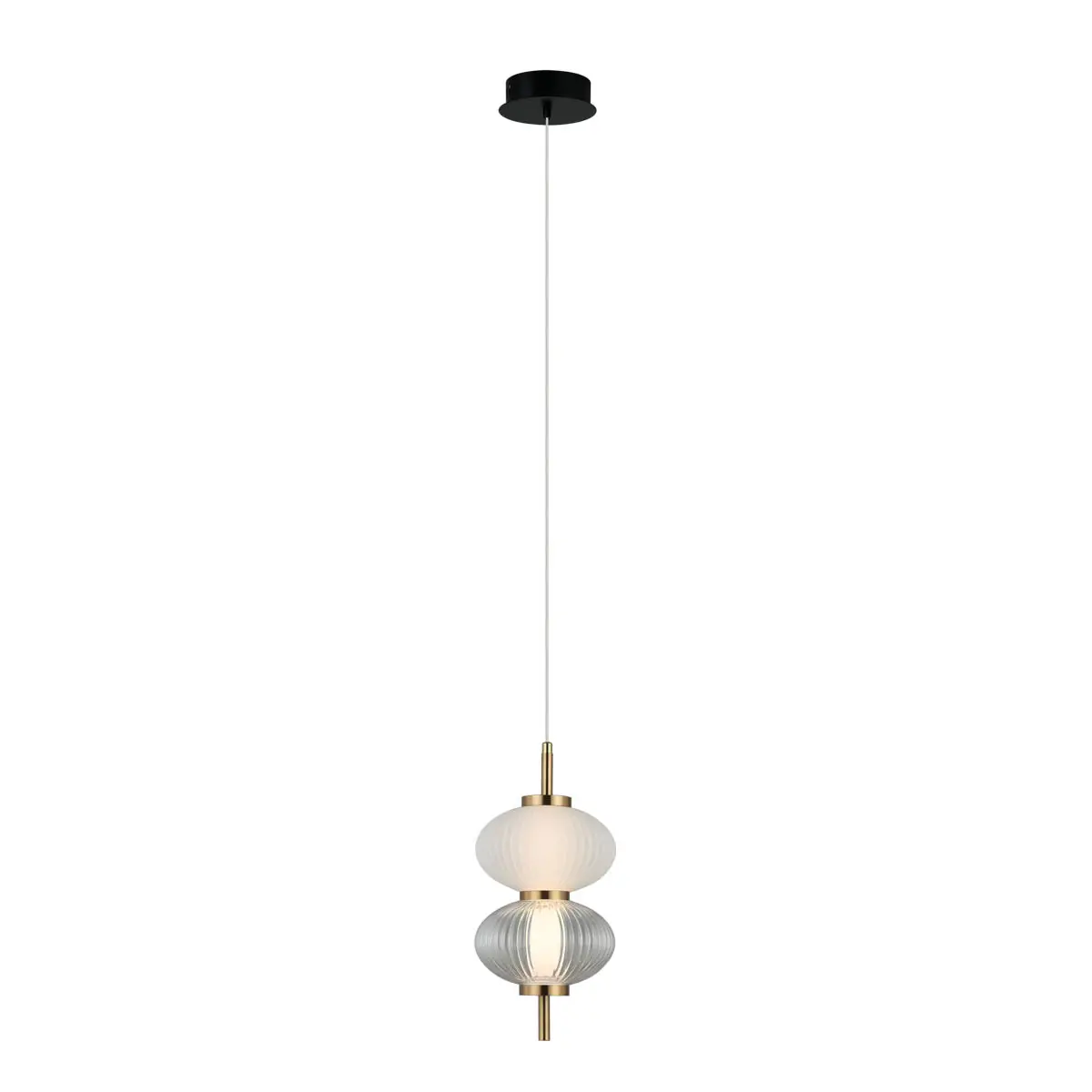 Lampa wisząca Testa PND-84938-2-BK - Italux
