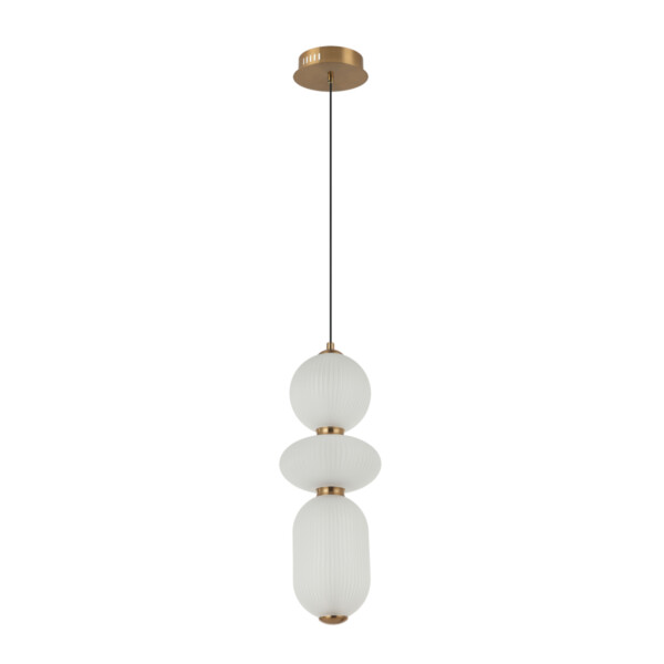 Lampa wisząca Nico PND-8545-3-AB-WH - Italux