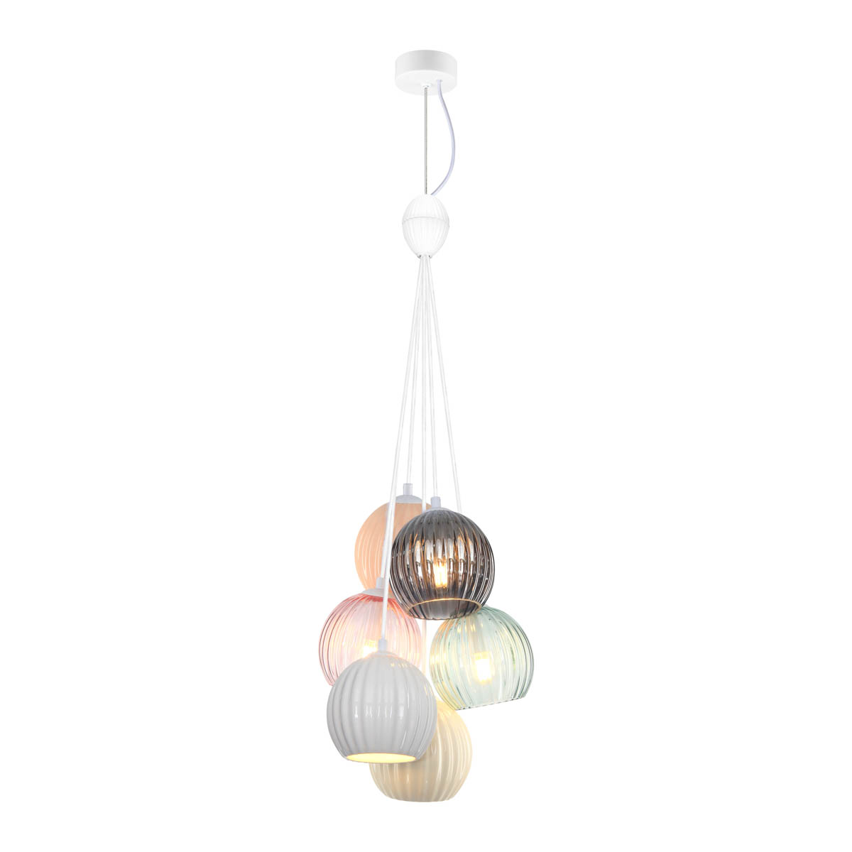 Lampa wisząca Cases PND-94794-6A-MLTI - Italux
