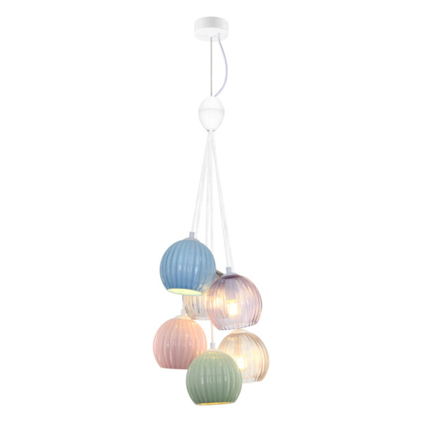 Lampa wisząca Cases PND-94794-6B-MLTI - Italux
