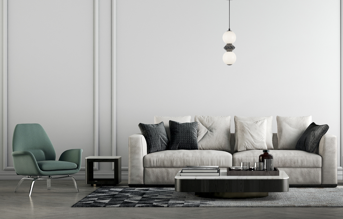 Lampa wisząca Balos PND-94921-2A-BK - Italux - obrazek 2