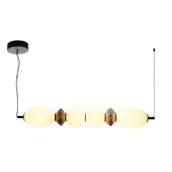 Lampa wisząca Balos PND-94921-4A-BK - Italux