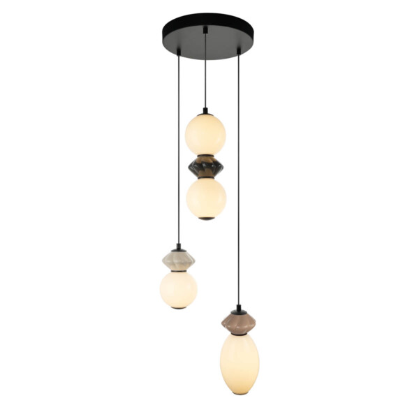Lampa wisząca Balos PND-94921-4R-BK - Italux