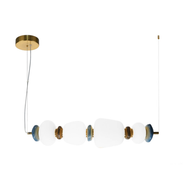 Lampa wisząca Evans PND-94981-4A-GD - Italux