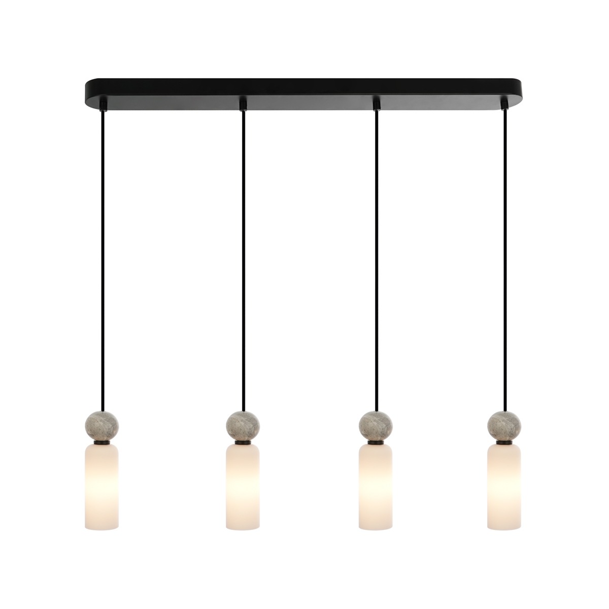 Lampa wisząca Santos PND-95331-4-BK - Italux