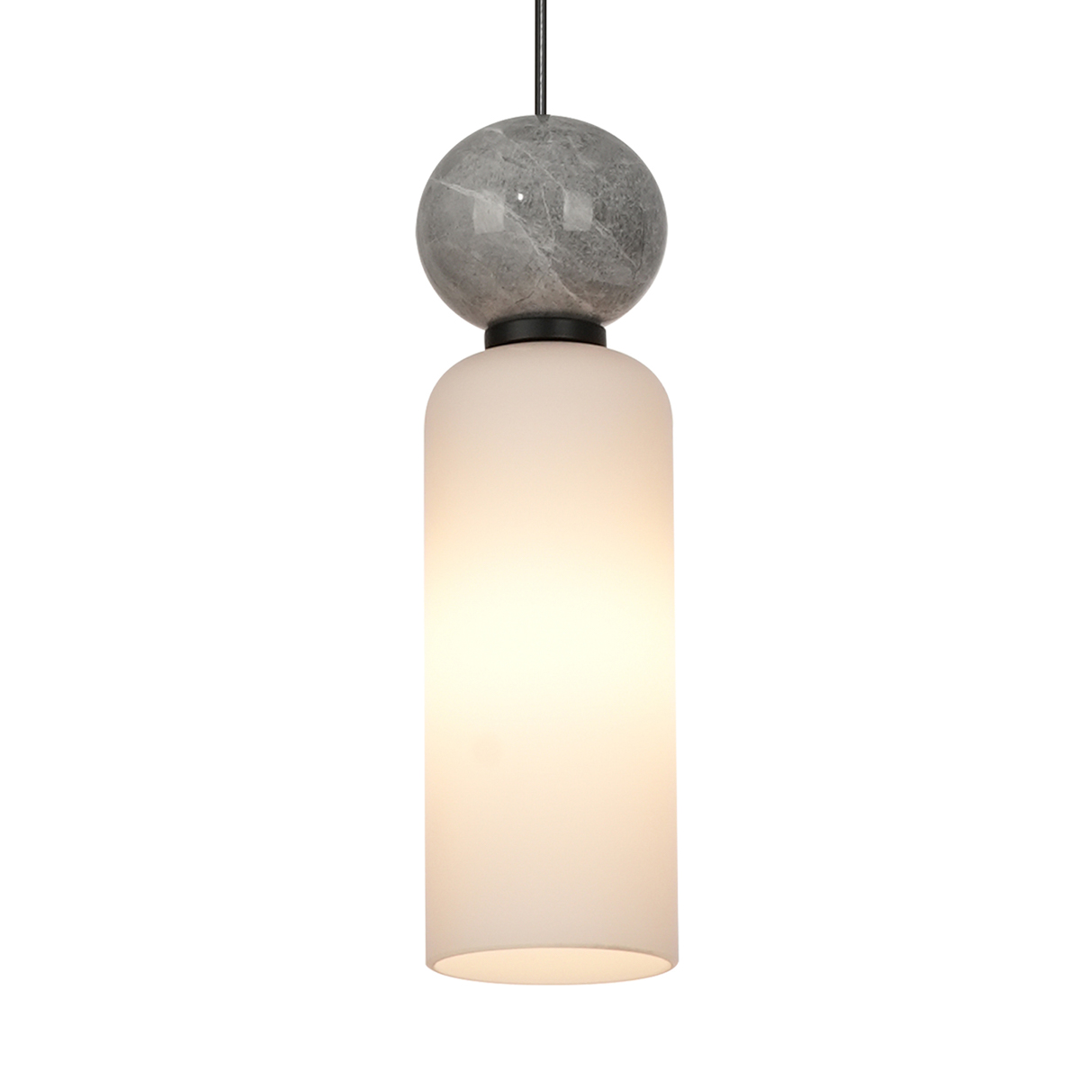 Lampa wisząca Santos PND-95331-4-BK - Italux - obrazek 4