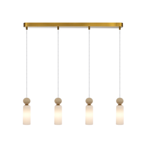 Lampa wisząca Santos PND-95331-4-BRSS - Italux
