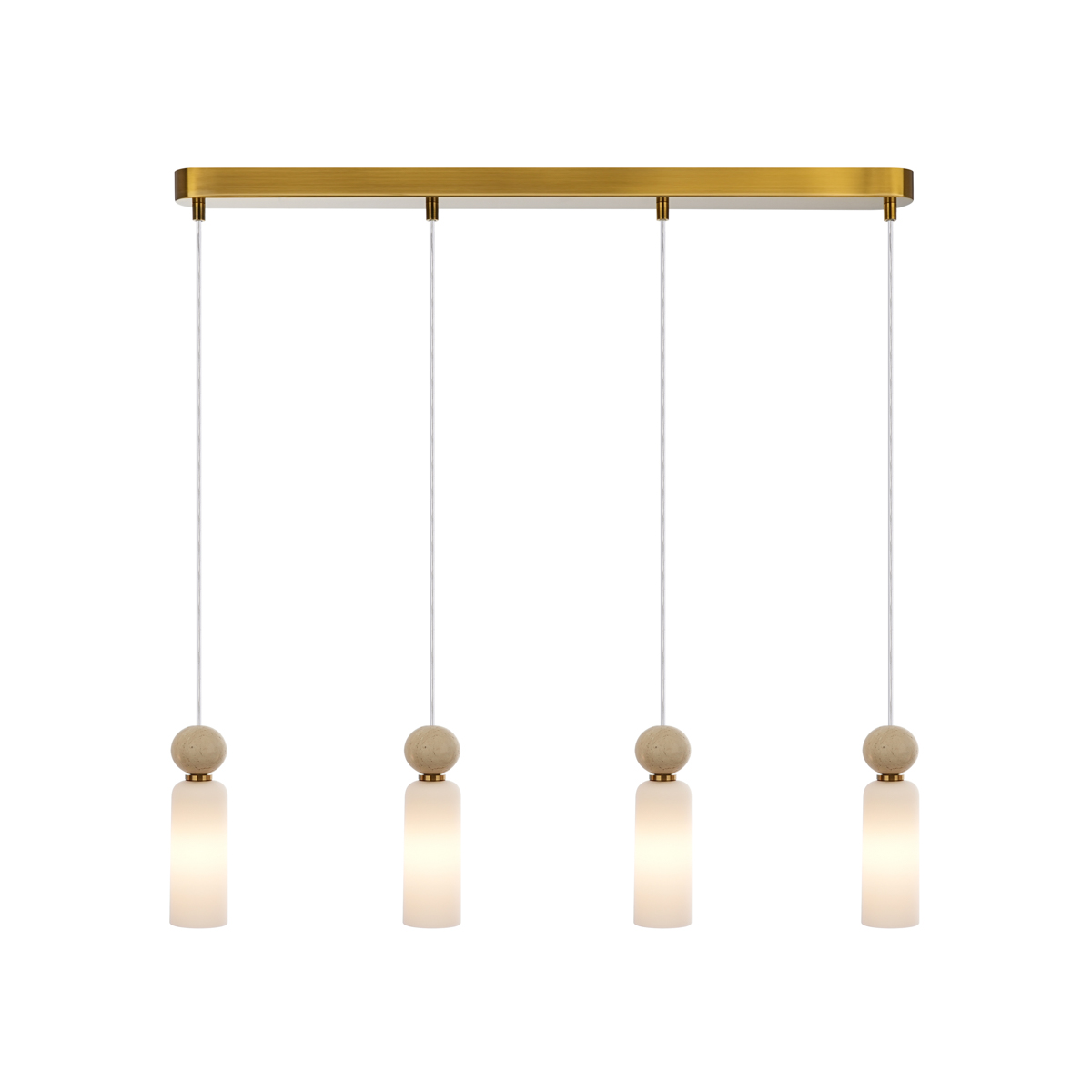 Lampa wisząca Santos PND-95331-4-BRSS - Italux