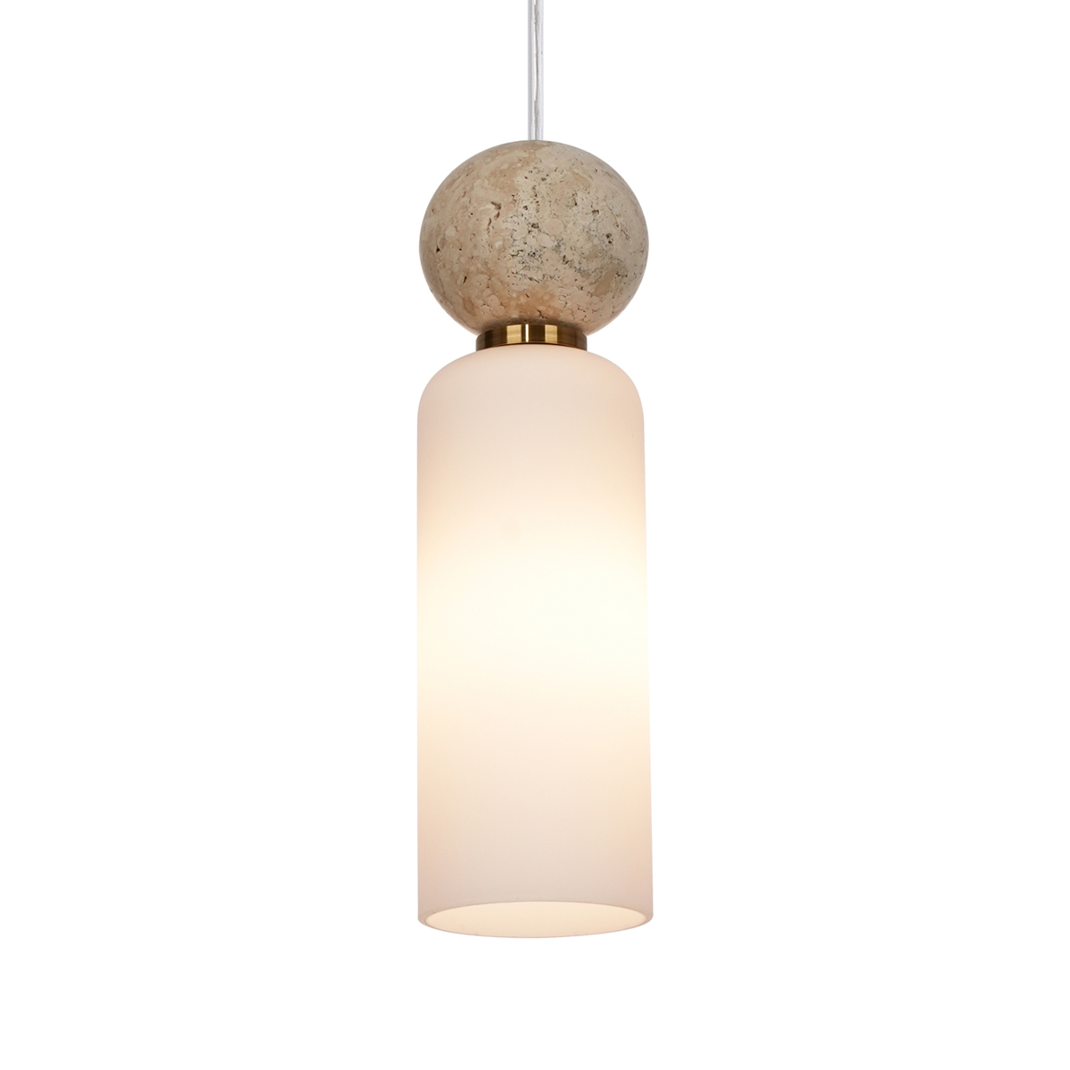 Lampa wisząca Santos PND-95331-4-BRSS - Italux - obrazek 4