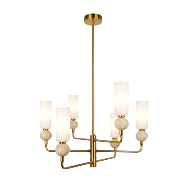 Lampa wisząca Santos PND-95331-6-BRSS - Italux