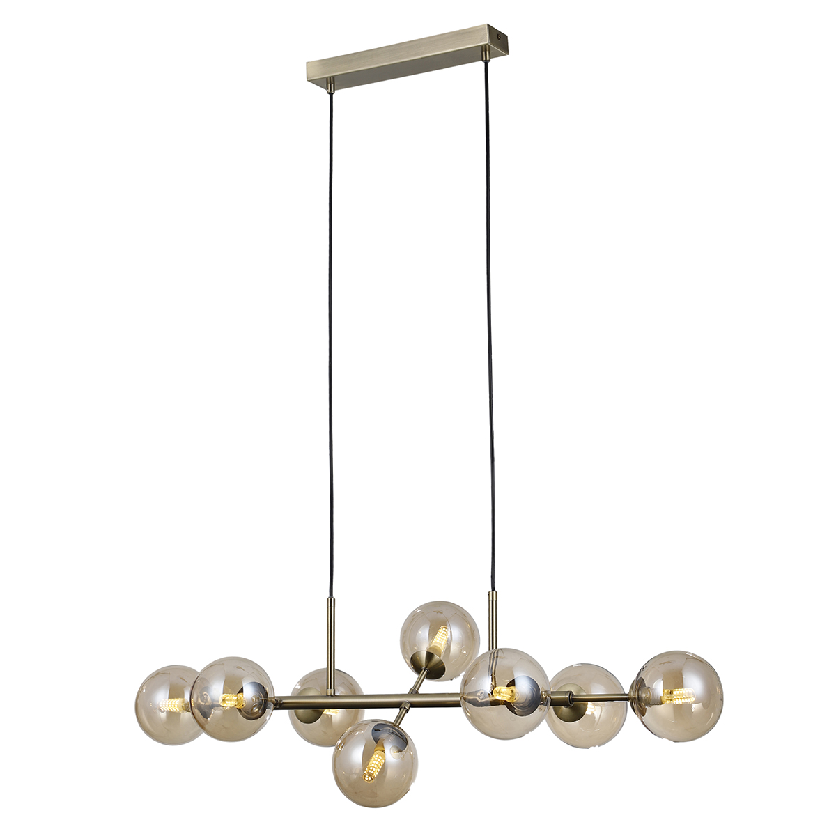 Lampa wisząca Erimida PND-2244-8A-AB - Italux - obrazek 2