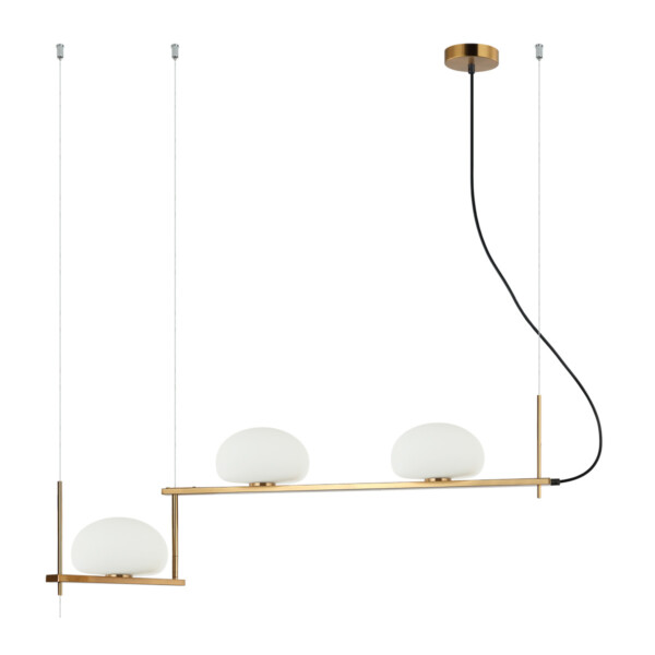Lampa wisząca Kernio PND-357783-BRO+W - Italux
