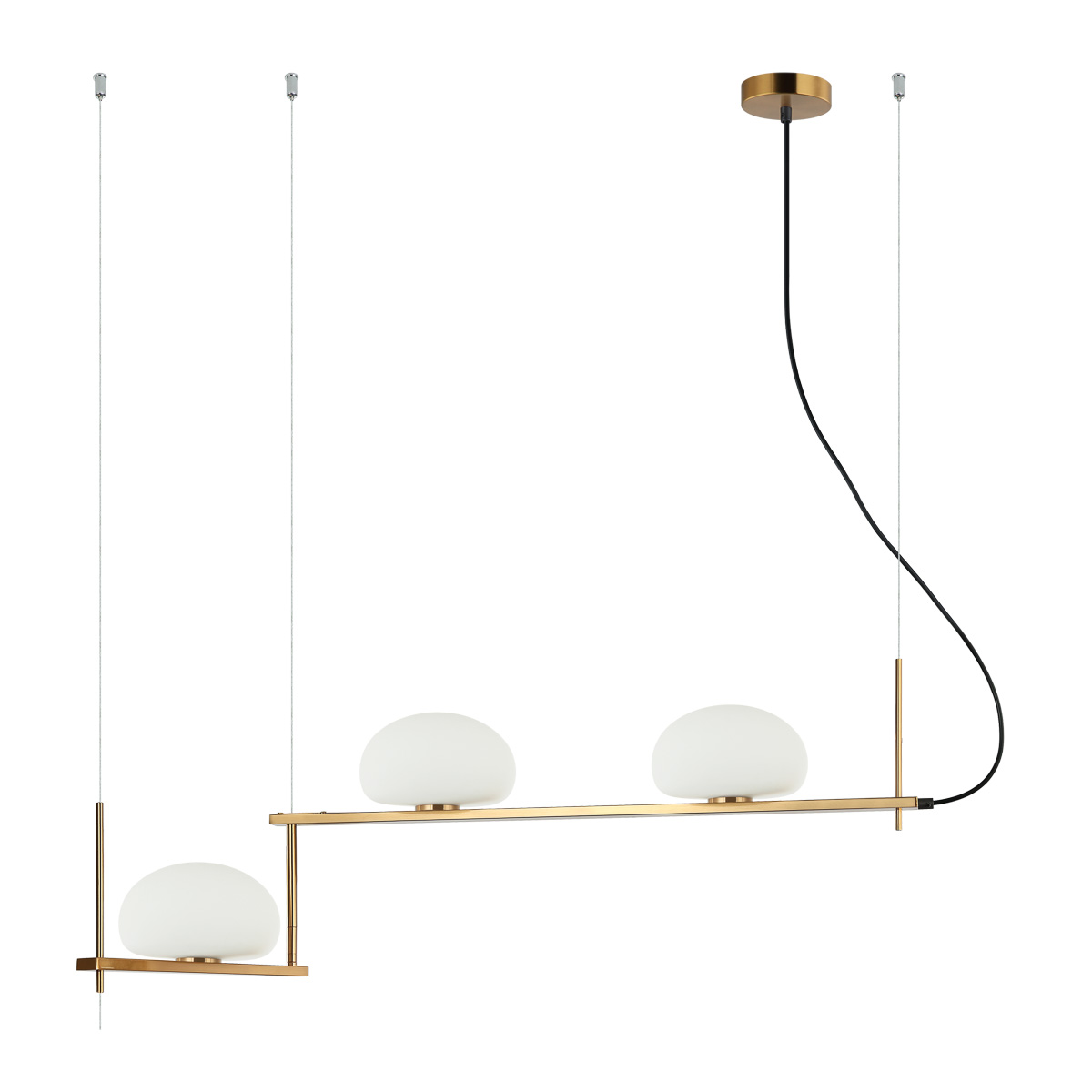 Lampa wisząca Kernio PND-357783-BRO+W - Italux