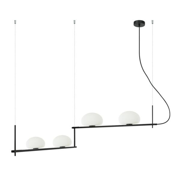 Lampa wisząca Kernio PND-357784-BK+W - Italux