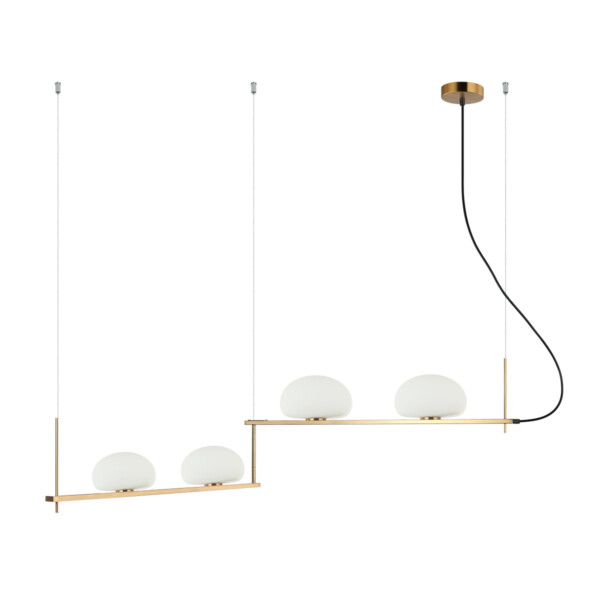 Lampa wisząca Kernio PND-357784-BRO+W - Italux