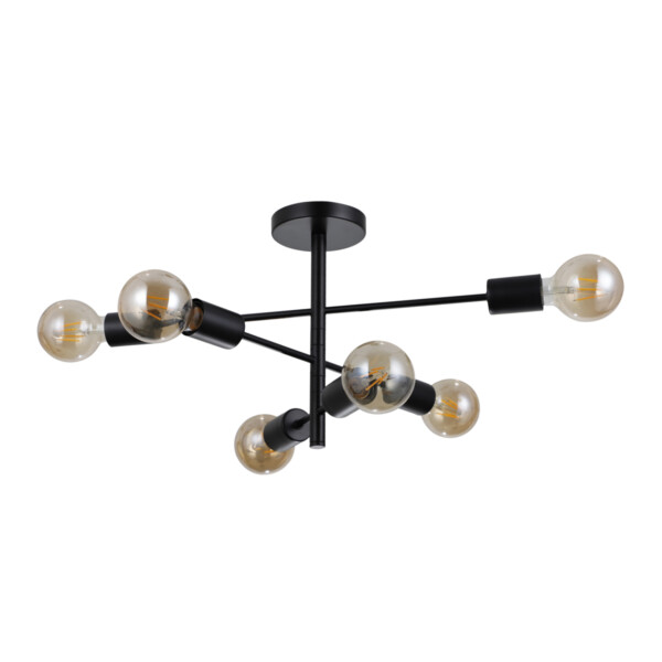 Lampa wisząca Piansi PND-4025-6-BL - Italux