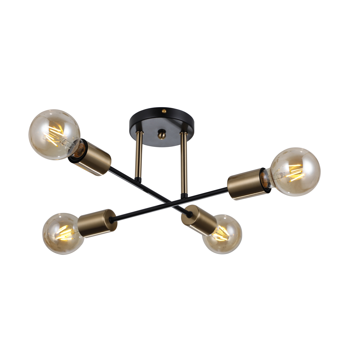 Lampa wisząca Formio PND-4052-4-BL-HBR - Italux - obrazek 2