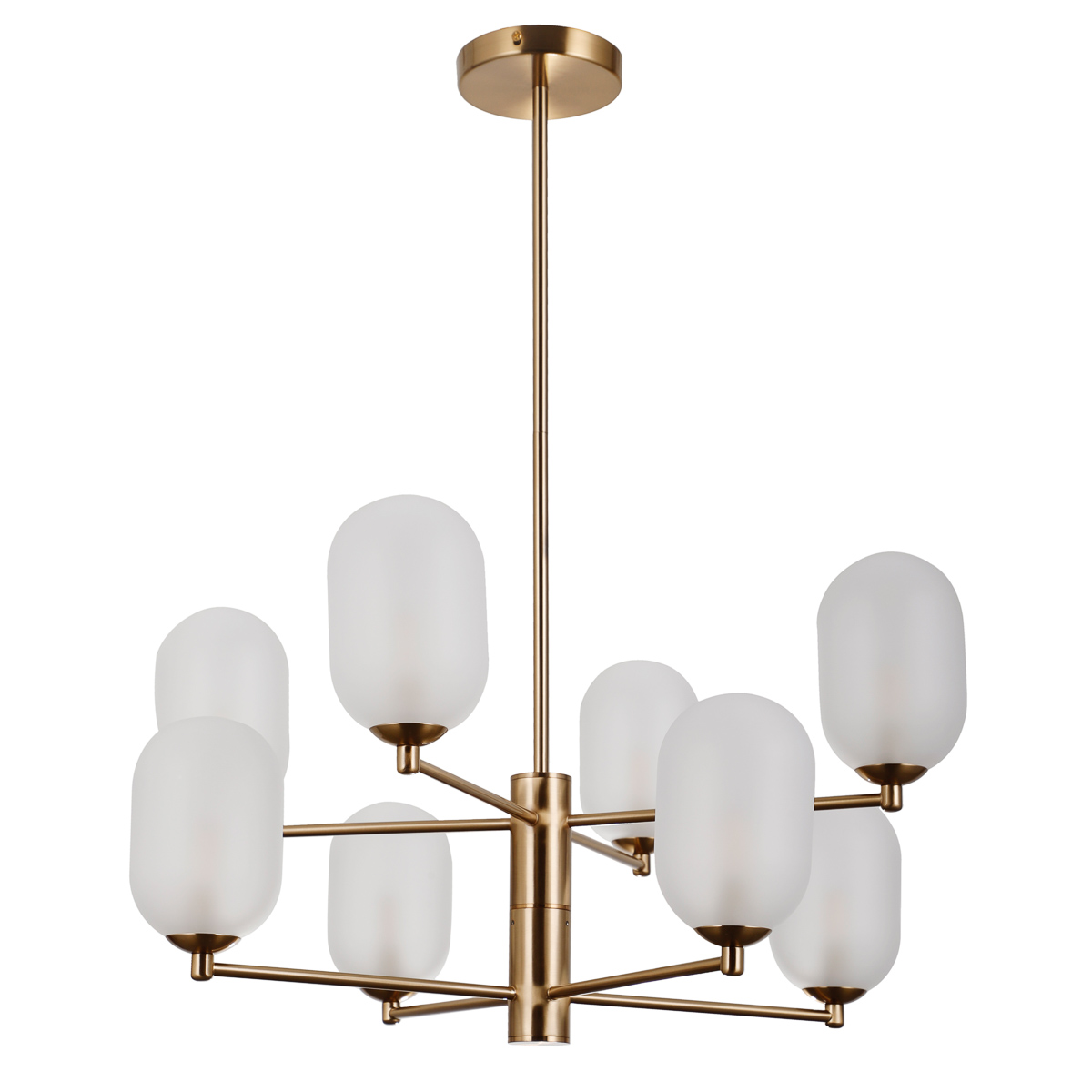 Lampa wisząca Perano PND-4215-8A-HBR-SAT - Italux