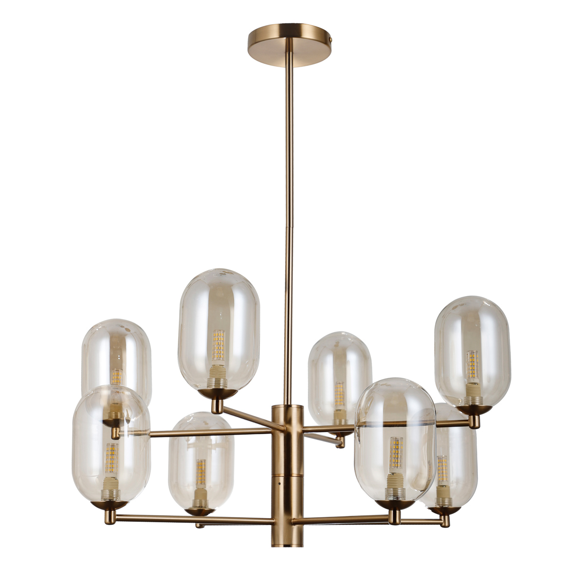 Lampa wisząca Perano PND-4215-8-HBR - Italux