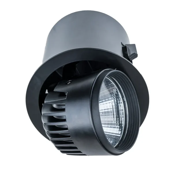 Lampa sufitowa wpuszczana Tanto BL 3100LM RA90 RA-721R/BK-WW/12 - Italux