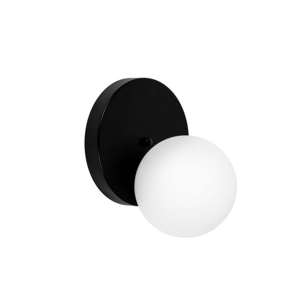 Kinkiet designerski REFA czarna RFA12000 - Ummo Lighting