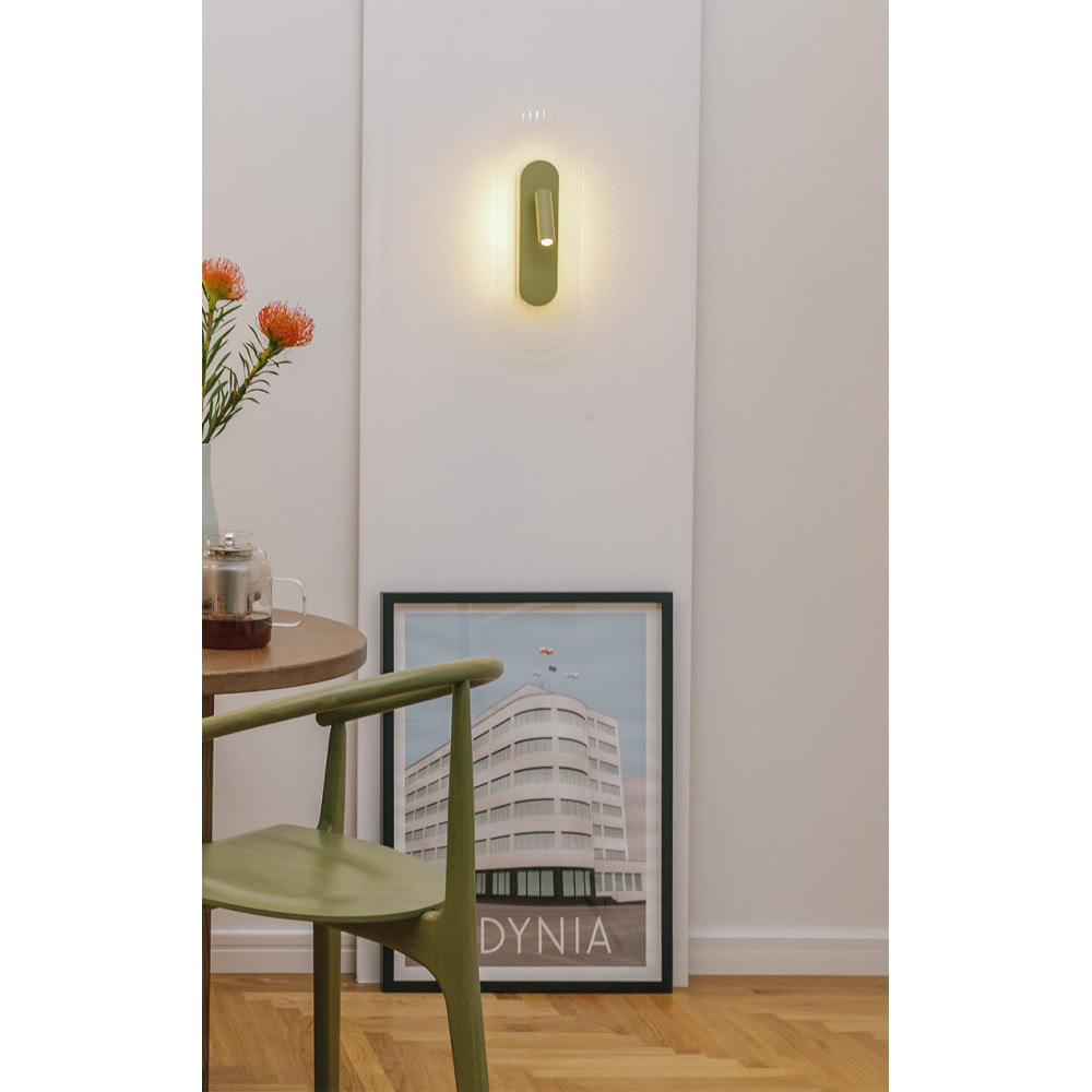 Kinkiet nowoczesny dwa reflektory RIFLO biała RIWD61002 - Ummo Lighting - obrazek 2
