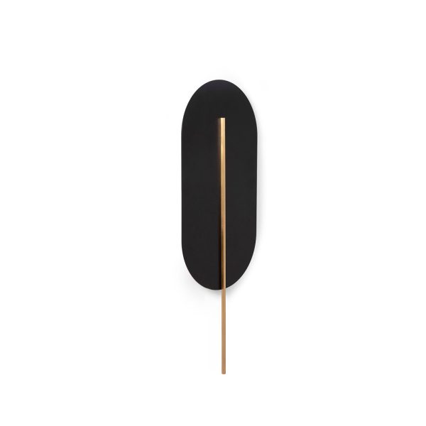 Kinkiet nowoczesny ROKKE czarna RKK22030 - Ummo Lighting