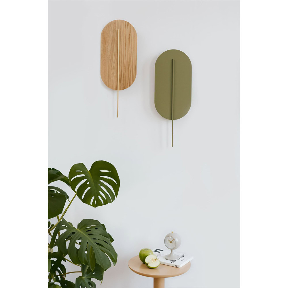 Kinkiet minimalistyczny ROKKE drewniana RKW21030 - Ummo Lighting - obrazek 3