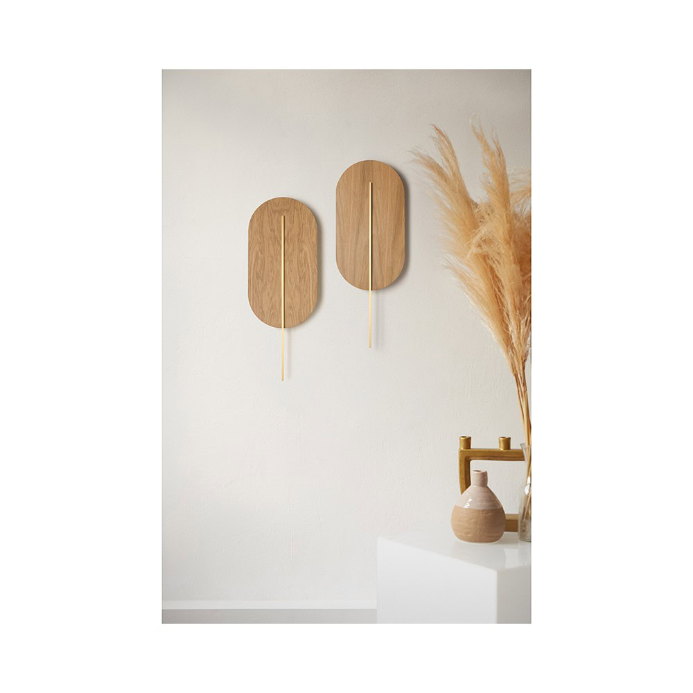 Kinkiet minimalistyczny ROKKE drewniana RKW21030 - Ummo Lighting - obrazek 4