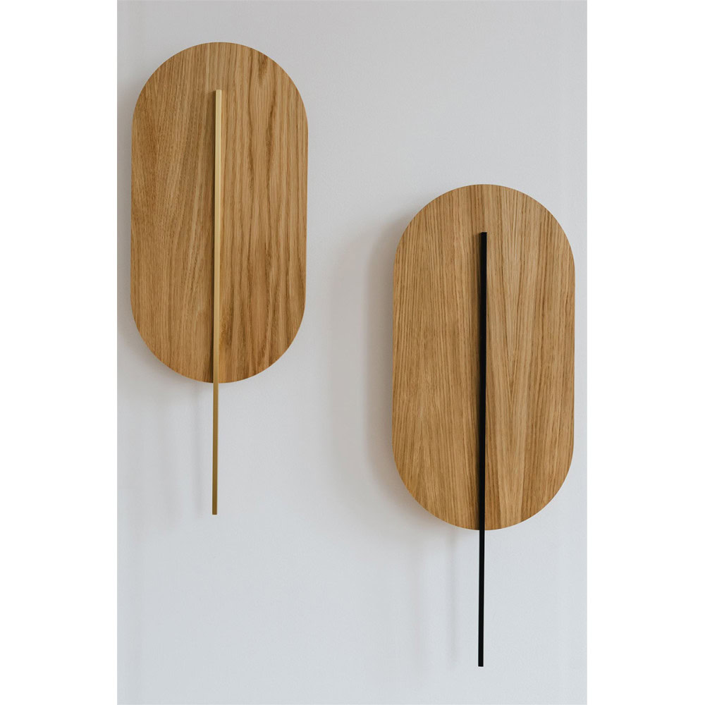 Kinkiet minimalistyczny ROKKE drewniana RKW21030 - Ummo Lighting - obrazek 6