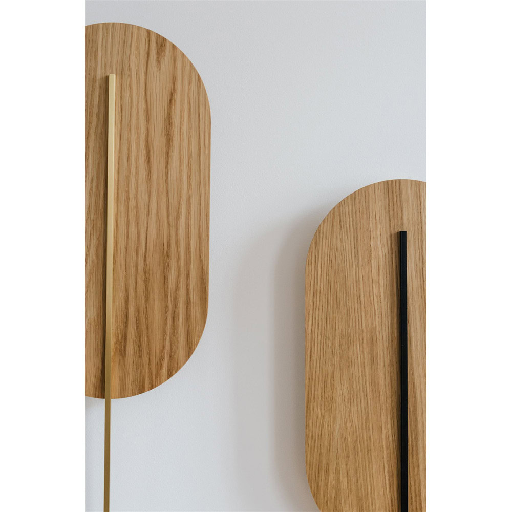 Kinkiet minimalistyczny ROKKE drewniana RKW21030 - Ummo Lighting - obrazek 7