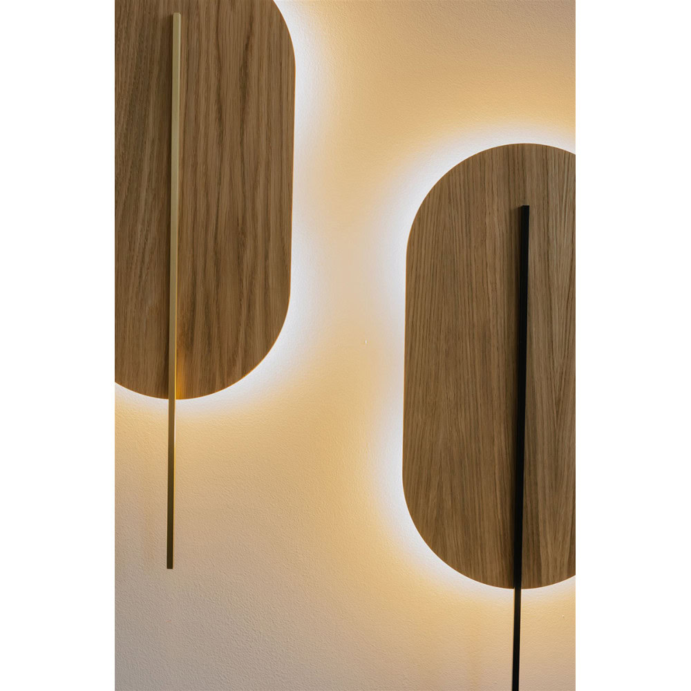 Kinkiet minimalistyczny ROKKE drewniana RKW21030 - Ummo Lighting - obrazek 8