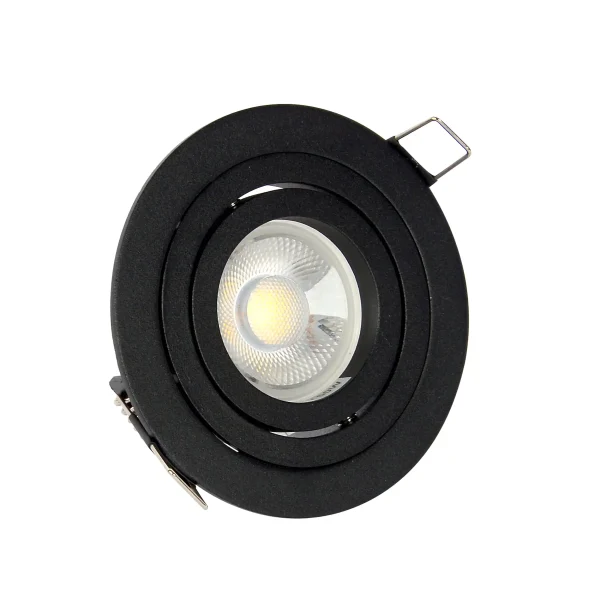 Oczko Halo 1xGU10 czarne RL0103-BK - Yaskr