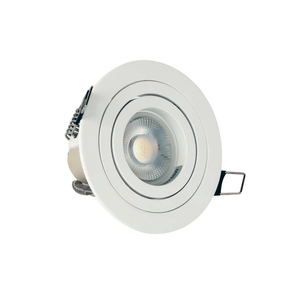 Oczko Halo 1xGU10 białe RL0103-WH - Yaskr