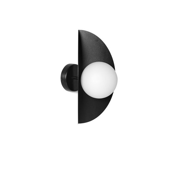 Kinkiet designerski minimalistyczny SALLO czarna SAD12000 - Ummo Lighting