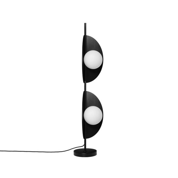 Lampa podłogowa minimalistyczna SALLO czarna SAF222P1 - Ummo Lighting