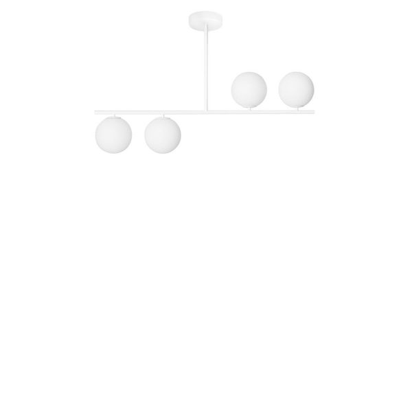 Lampa wisząca minimalistyczna kule SUGURI biała SGA111R03 - Ummo Lighting