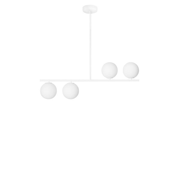 Lampa wisząca minimalistyczna kule SUGURI biała SGA111R06 - Ummo Lighting