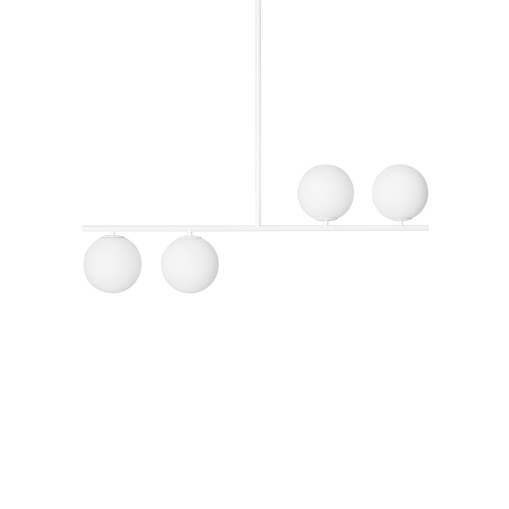 Lampa wisząca minimalistyczna kule SUGURI biała SGA111R36 - Ummo Lighting - obrazek 3