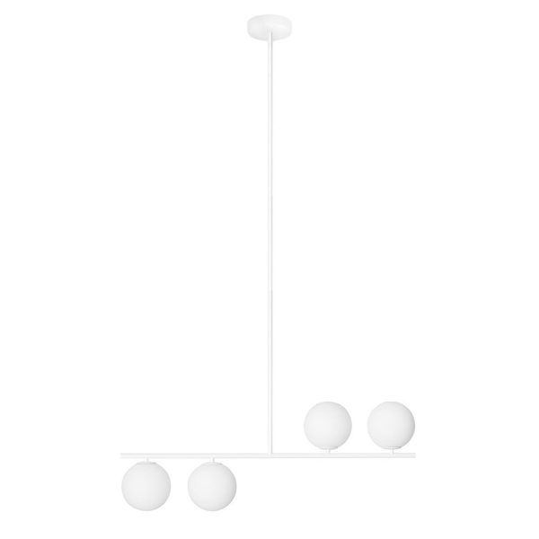 Lampa wisząca minimalistyczna kule SUGURI biała SGA111R66 - Ummo Lighting