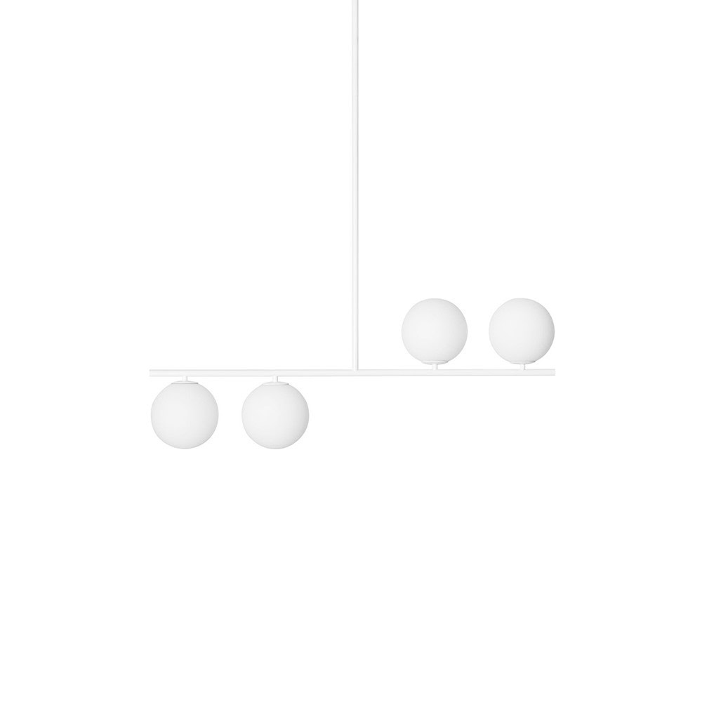 Lampa wisząca łazienkowa IP44 minimalistyczna SUGURI biała SGA111RS66 - Ummo Lighting - obrazek 3