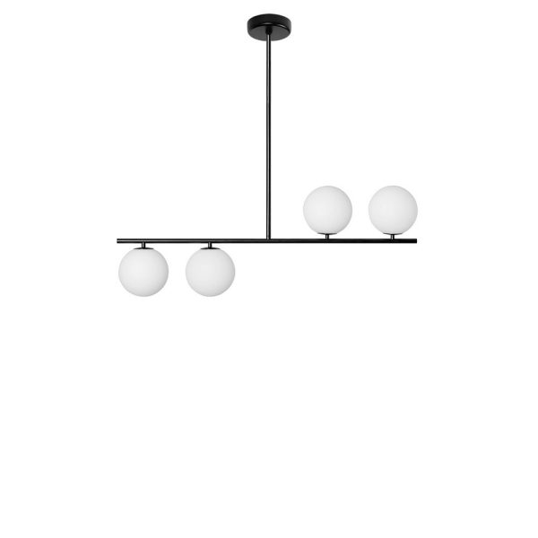 Lampa wisząca minimalistyczna kule SUGURI czarna SGA122R06 - Ummo Lighting