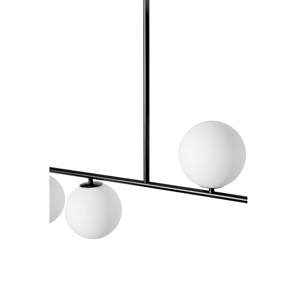 Lampa wisząca łazienkowa IP44 nowoczesna SUGURI czarna SGA122RS36 - Ummo Lighting - obrazek 2