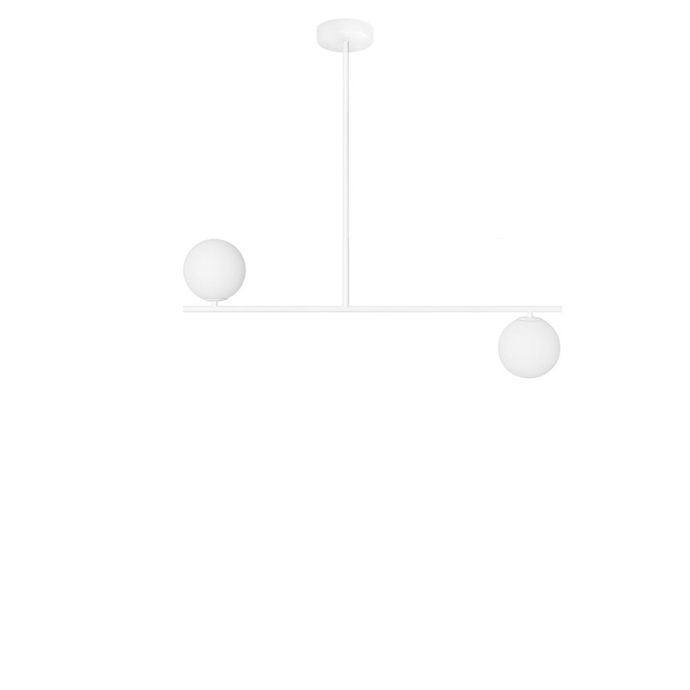 Lampa wisząca minimalistyczna kule SUGURI biała SGC311R06 - Ummo Lighting