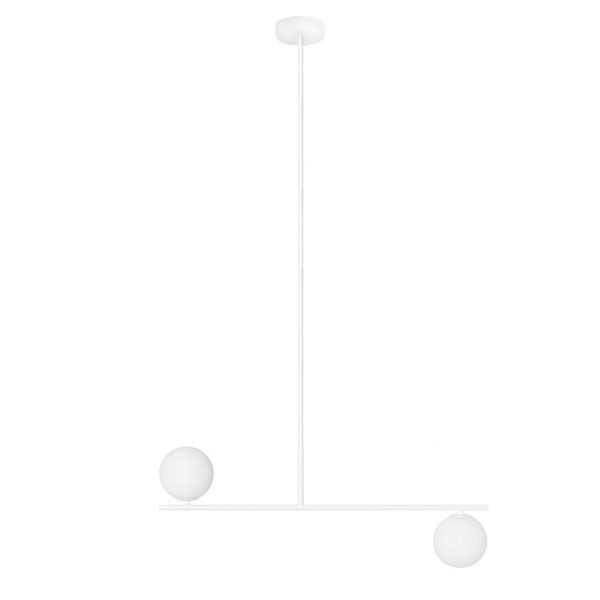 Lampa wisząca minimalistyczna kule SUGURI biała SGC311R66 - Ummo Lighting