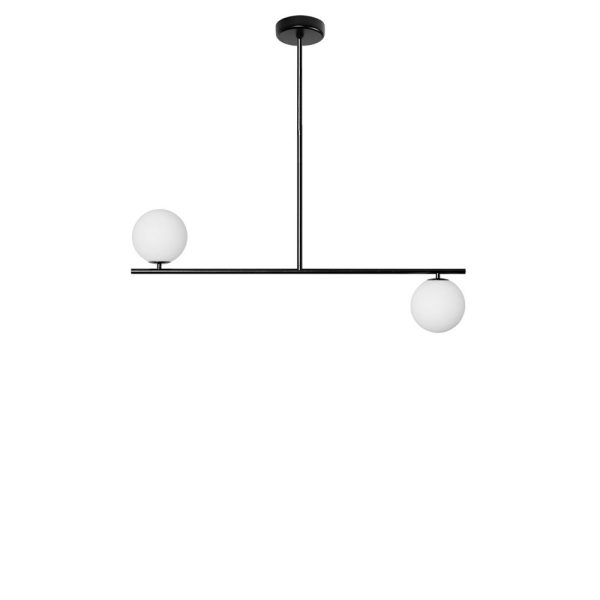Lampa wisząca minimalistyczna kule SUGURI czarna SGC322R06 - Ummo Lighting