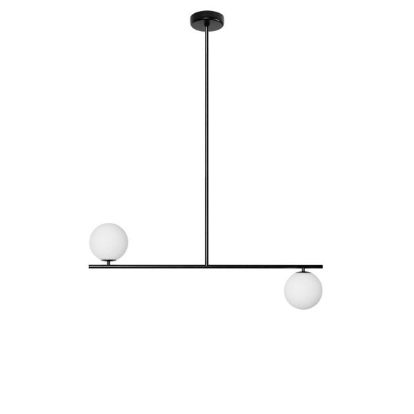 Lampa wisząca minimalistyczna kule SUGURI czarna SGC322R36 - Ummo Lighting