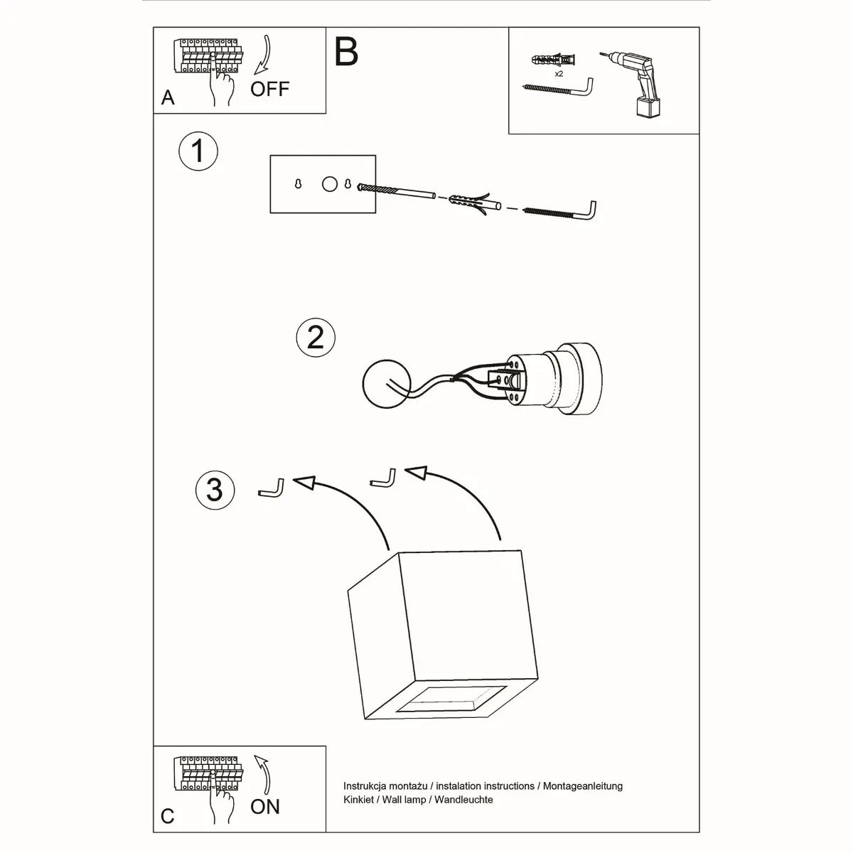 Kinkiet ceramiczny LEO SL.0005 - Sollux Lighting - obrazek 7