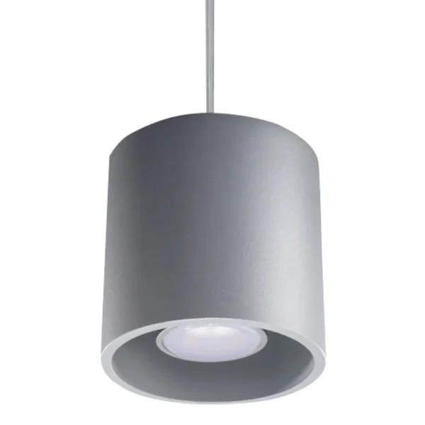 Lampa wisząca ORBIS 1 szary SL.0052 - Sollux Lighting