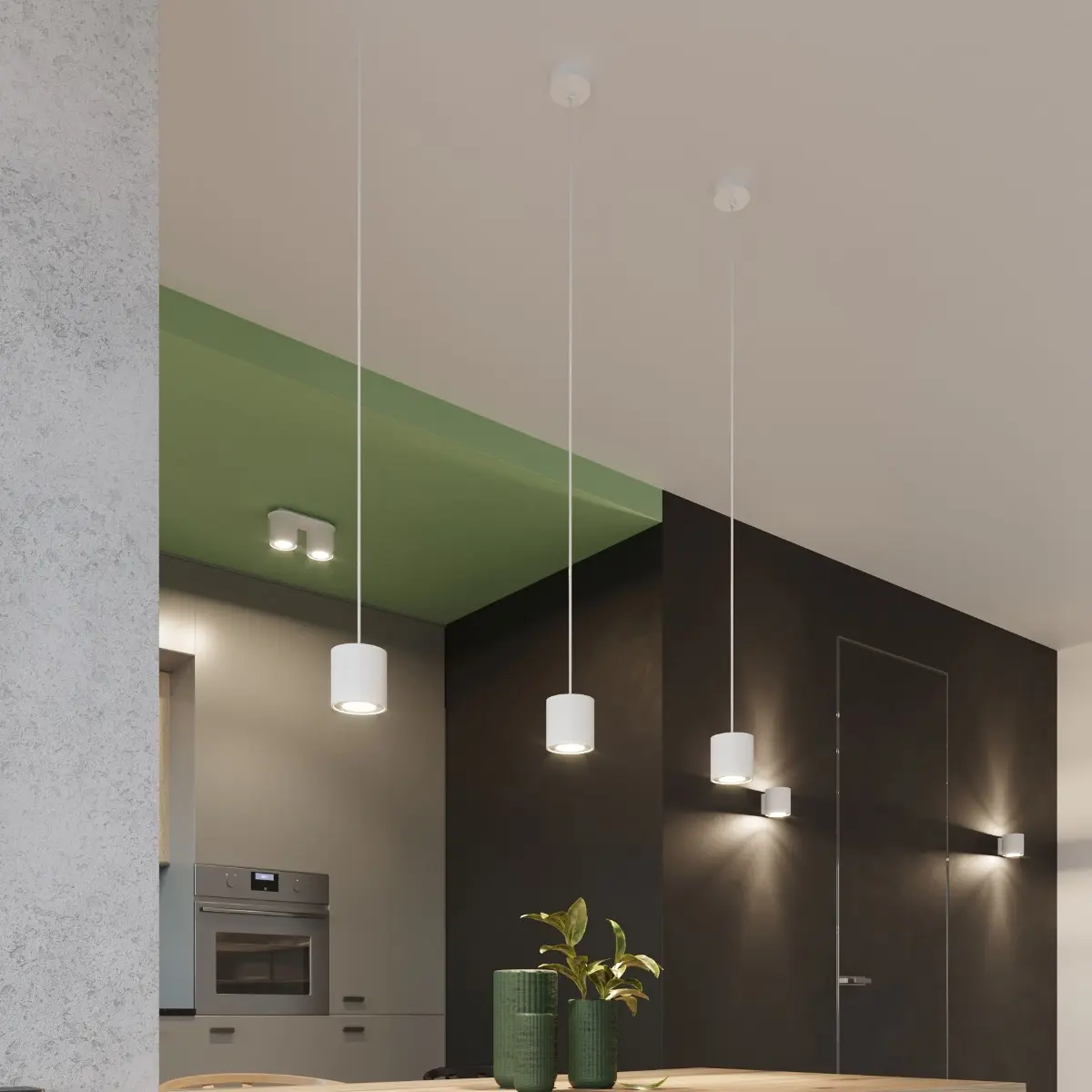Plafon ORBIS 2 biały SL.0056 - Sollux Lighting - obrazek 8
